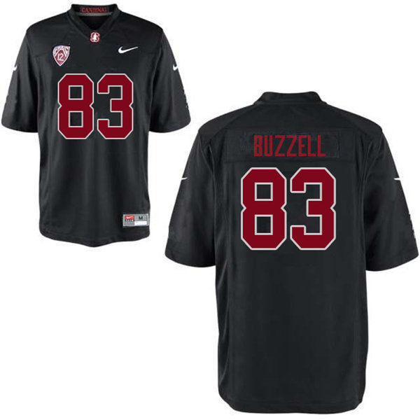 Men #83 Cameron Buzzell Stanford Cardinal College Football Jerseys Sale-Black